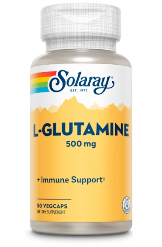 100 Kapseln Solaray L-Glutamine 500 mg