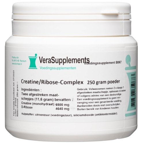 VeraSupplements Creatine-Ribose-Complex Poeder 250 Gramm