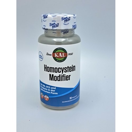 30 capsules KAL Homocystein Modifier