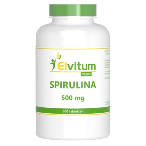 Elvitum Spirulina 500 mg 500 Tabletten