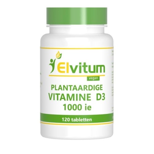 Elvitum Plantaardige Vitamine D3 1000 IE / 25 mcg
