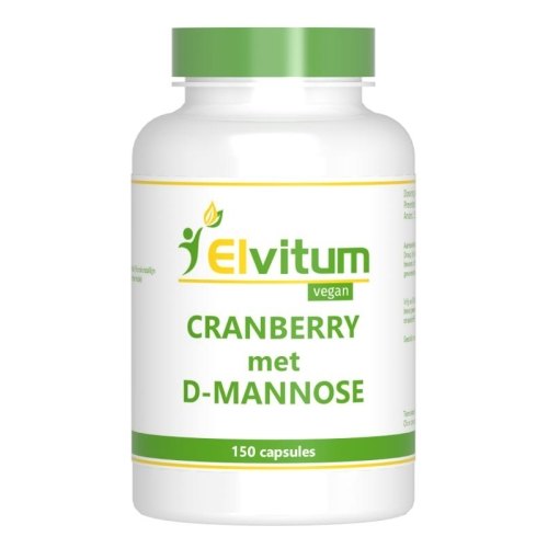 150 capsules Elvitum Cranberry met D-Mannose