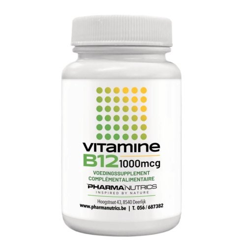 120 kauwtabletten PharmaNutrics Vitamine B12 1000 mcg