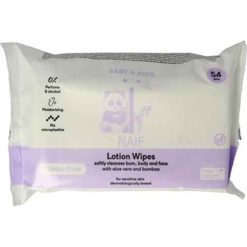 Naif Baby Lotion Wipes 54 Stücke