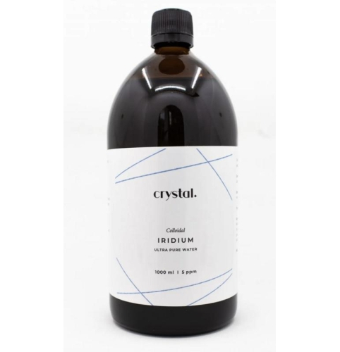 1000 ml Crystal Colloidal Iridium 5 ppm