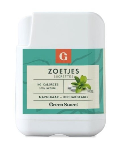 Green Sweet Stevia Zoetjes 500 Stücke