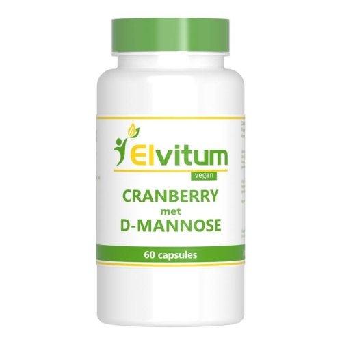 60 capsules Elvitum Cranberry met D-Mannose