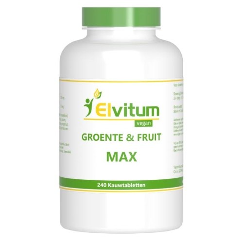 240 stuks Elvitum Groente en Fruit Max