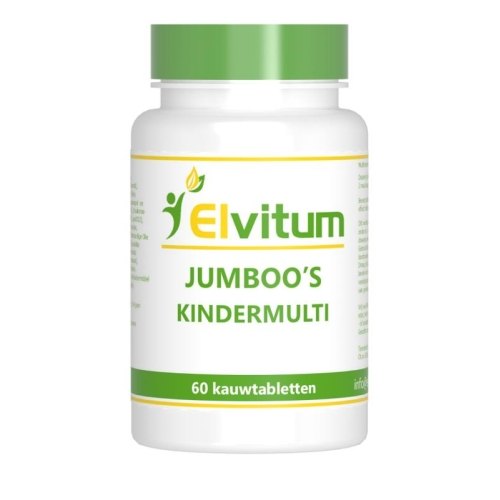 60 kauwtabletten Elvitum Jumboo's Kindermulti