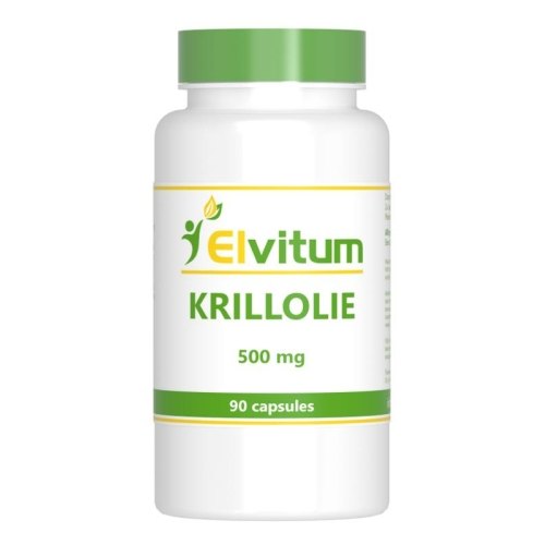 90 capsules Elvitum Krillolie 500 mg
