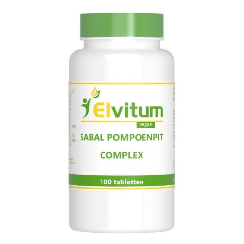 100 tabletten Elvitum Sabal Pompoenpit Complex