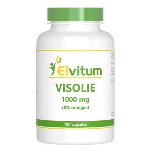 Elvitum Visolie 1000mg Omega 3 100 Kapseln