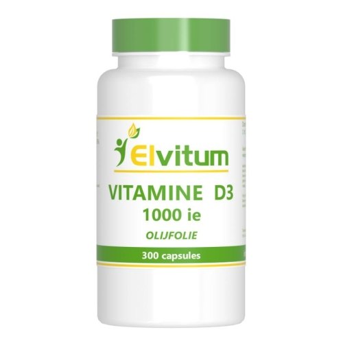 300 capsules Elvitum Vitamine D3 1000 IE / 25 mcg