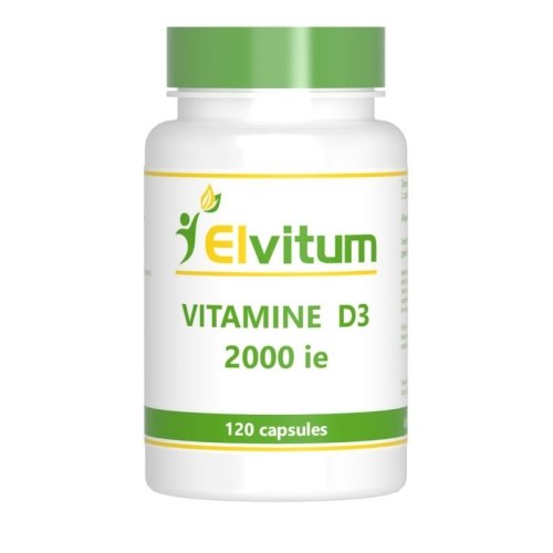 Elvitum Vitamine D3 2000 I.E. - 50 mcg 120 Kapseln