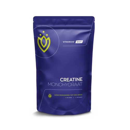 Vitakruid Creatine Monohydraat Poeder 450 Gramm