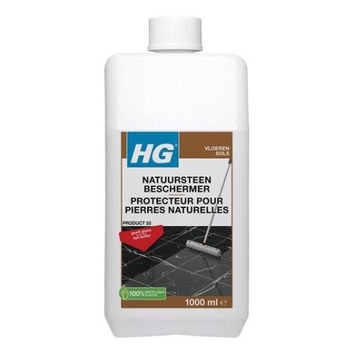 1000 Ml HG Natuursteen Beschermer met Glans 33
