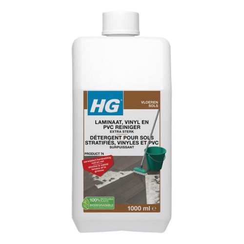 HG Laminaat, Vinyl en PVC Reiniger Extra Sterk 74 1000 ml