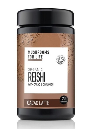  Mushrooms For Life Reishi Plus Cacao & Cinnamon Latte Biologisch