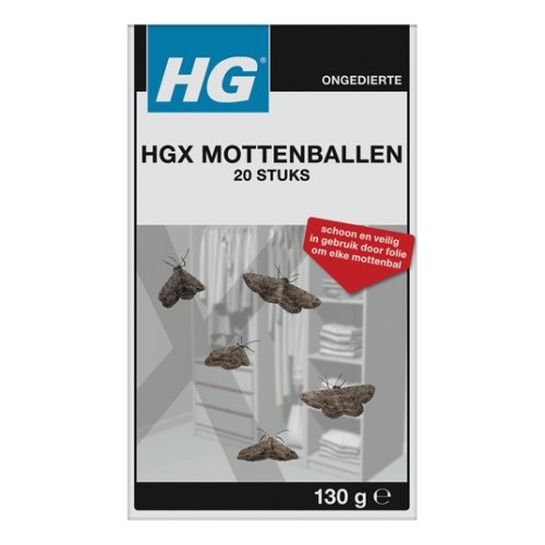130 gram HG HGX Mottenballen