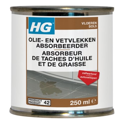 HG Tegel en Natuursteen Olie- & Vetvlekken Absorbeerder 42 250 Ml