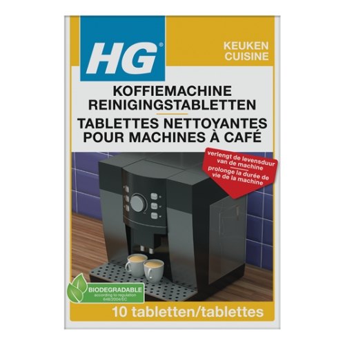 HG Koffiemachine Reinigingstabletten 10 Stücke