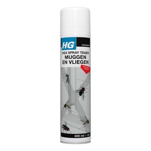 HG HGX Spray tegen Muggen en Vliegen 400 ml