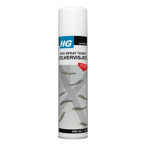 HG HGX Spray tegen Zilvervisjes 400 ml