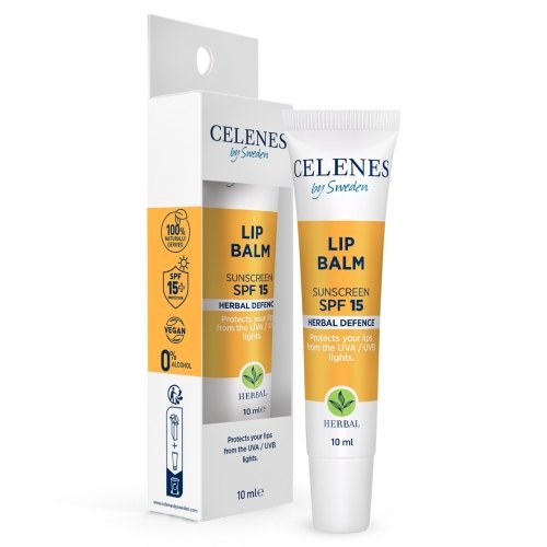 10 ml Celenes Herbal Defence Lip Balm SPF 15