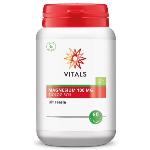 60 capsules Vitals Magnesium Biologisch 100 mg