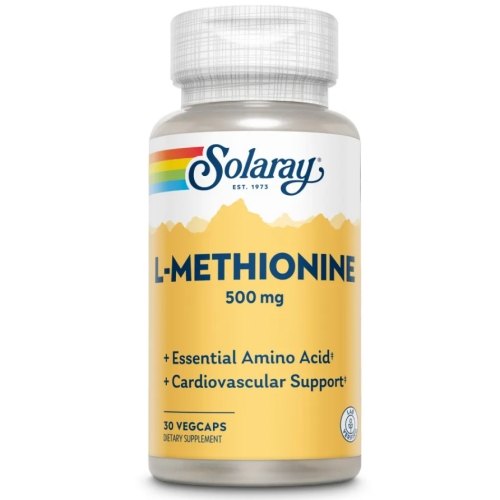 30 Kapseln Solaray L-Methionine 500 mg
