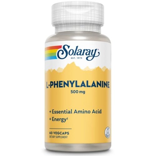 60 Kapseln Solaray L-Phenylalanine 500 mg