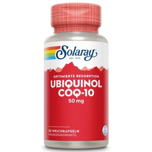 30 Softgels Solaray Ubiquinol CoQ-10 50 mg