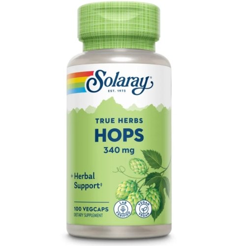 100 Kapseln Solaray Hops 340 mg