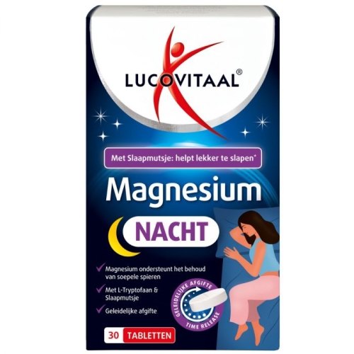 30 Tabletten Lucovitaal Magnesium Nacht Complex