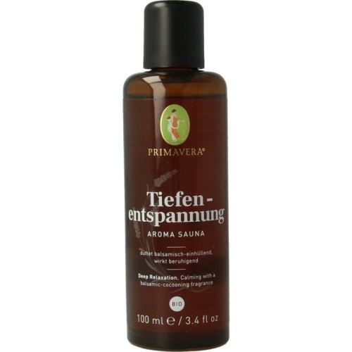 100 Ml Primavera Sauna Therapy Deep Relaxation Biologisch