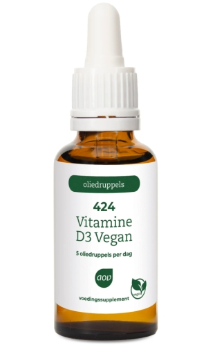 15 Ml AOV 424 Vitamine D3 Vegan 25 mcg