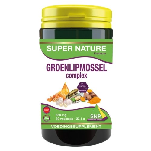 SNP Groenlipmossel Complex 650 mg PUUR