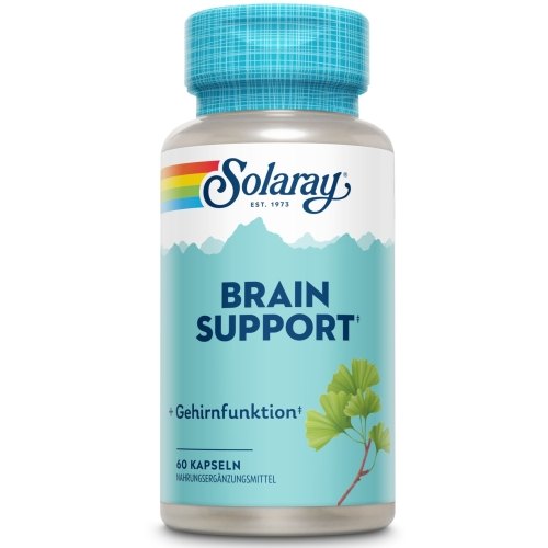 60 Kapseln Solaray Brain Support