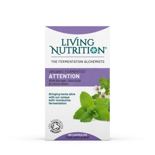 60 Kapseln Living Nutrition Attention Biologisch