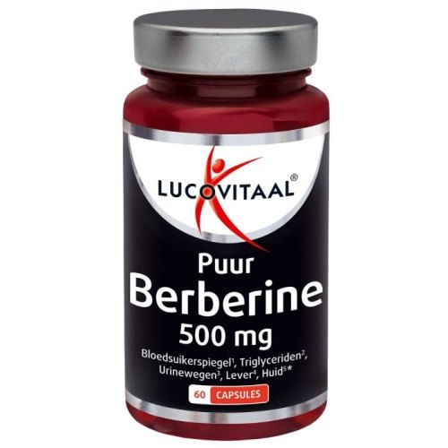 60 Kapseln Lucovitaal Berberine Puur 500 mg