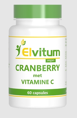 60 capsules Elvitum Cranberry met Vitamine C