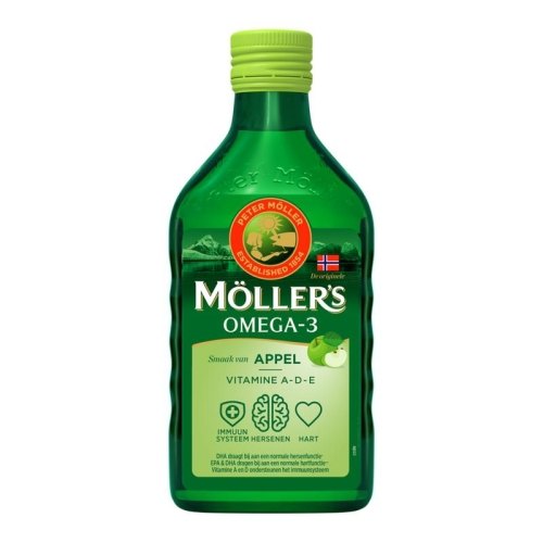 Mollers Levertraan Appel 250 Ml