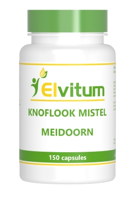150 capsules Elvitum Knoflook Mistel Meidoorn