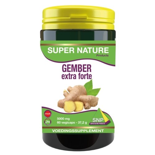 60 capsules SNP Gember Extra Forte 5000 mg