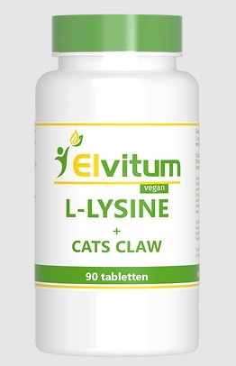 Elvitum L-Lysine + Cat's Claw 90 Tabletten