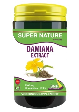 30 capsules SNP Damiana 2500 mg PUUR