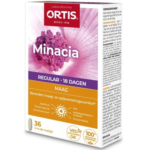 36 tabletten Ortis Minacia Regular