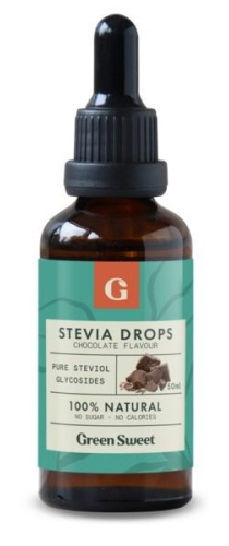 50 ml Green Sweet Stevia Drops Chocolade