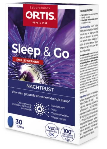 36 tabletten Ortis Sleep & Go