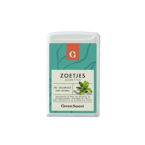 Green Sweet Stevia Zoetjes 200 Stücke
